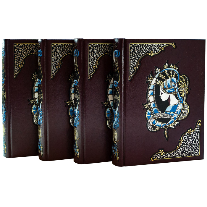 Library of gift books "Great masterpieces of world literature" 10 volumes
